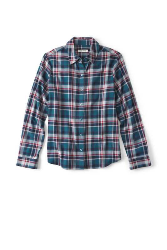 Lodge Flannel Shirt - BLUE LAGOON PLAID image number 5