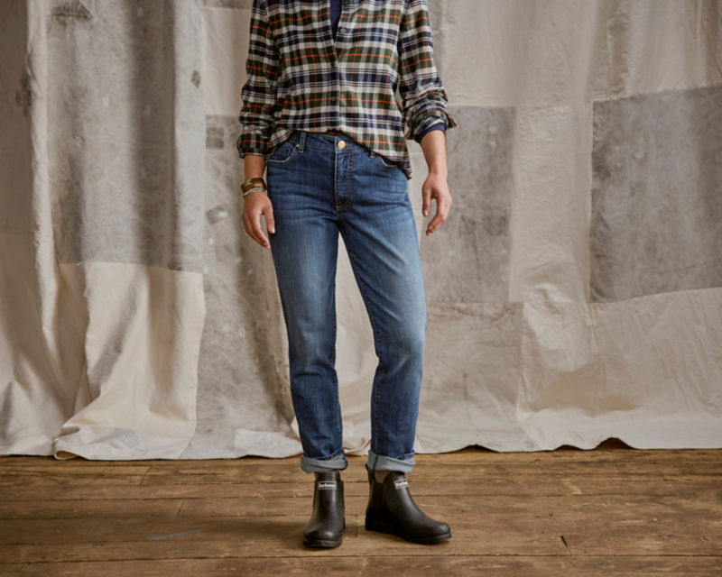 Kut from the Kloth&reg; Catherine High-Rise Fab Ab Boyfriend Jeans - QUALITATIVE