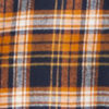 Lodge Flannel Shirt - NAVY/GINGER PLAID