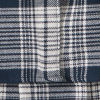 Perfect Flannel Boyfriend Shirt - NAVY/SNOW PLAID