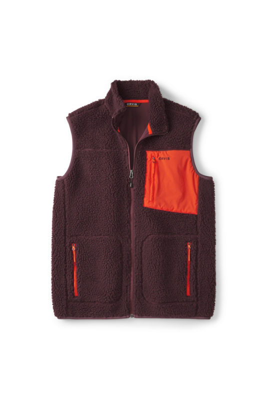Mad River Sherpa Vest - RAISIN
