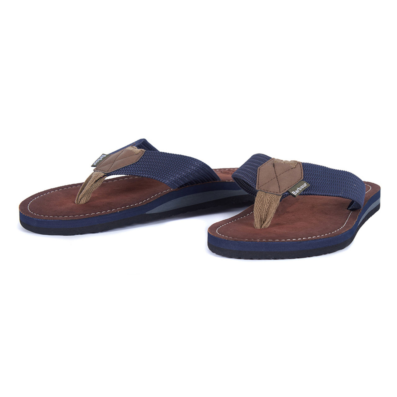 Barbour® Toeman Beach Sandals - NAVY image number 1