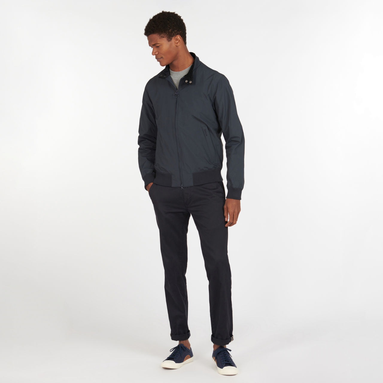 Barbour® Royston Casual Jacket - NAVY image number 5