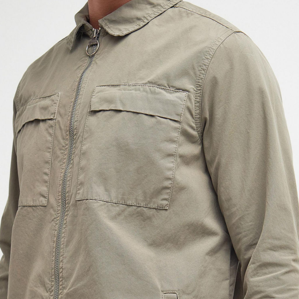 Barbour® Glendale Overshirt - DUSTY GREEN image number 1