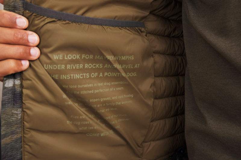 Men&rsquo;s Drift Vest - INKY RIVER BED image number 1