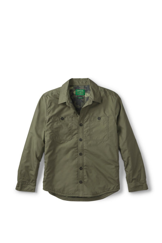 Quest Quilted Shirt Jacket - TARRAGON