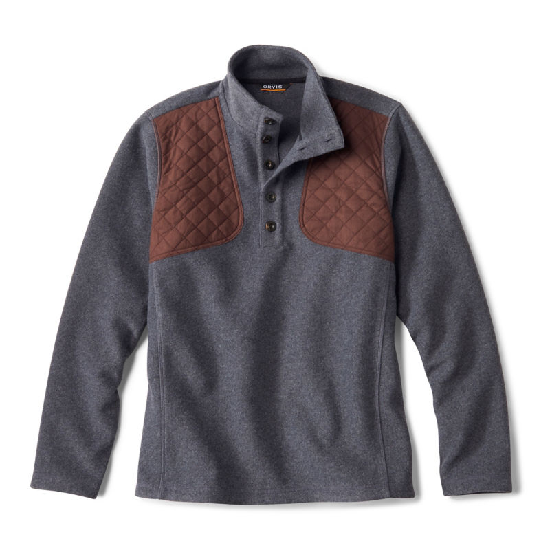 Sharptail 1/4-Snap Pullover - CHARCOAL