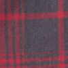 Wool-Blend Performance Flannel - RED/CHARCOAL