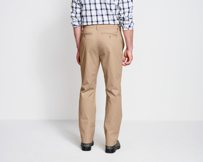 Easy-Care Angler Chinos - TARRAGON image number 5