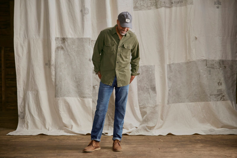 Mavi Zach Straight Leg Jeans - MID INDIGO