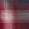 Yarn-Dyed Moleskin Long-Sleeved Plaid Shirt - NAVY/CURRANT PLAID