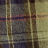 Yarn-Dyed Moleskin Long-Sleeved Plaid Shirt - LODEN