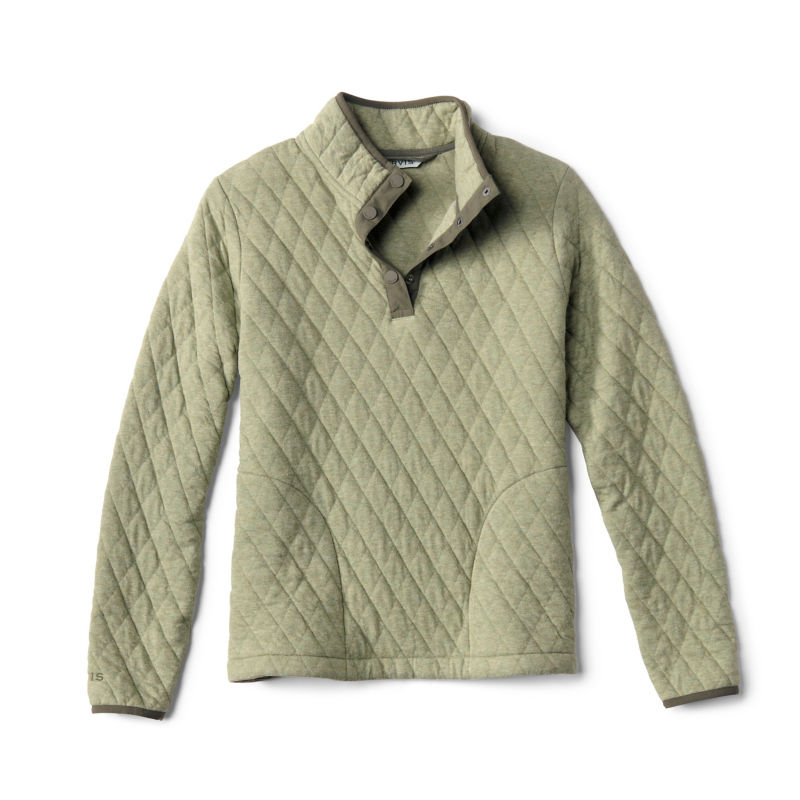 Outdoor Quilted Quarter-Snap Sweatshirt | Orvis