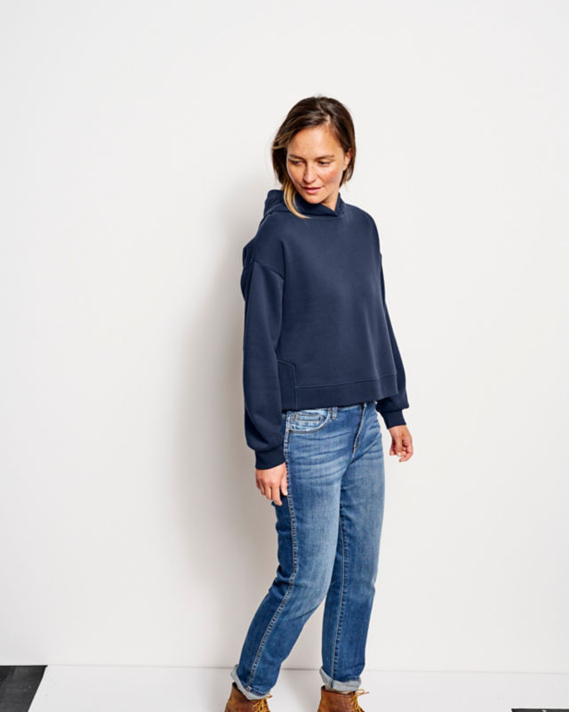 Well-Worn Hoodie - TRUE NAVY image number 1