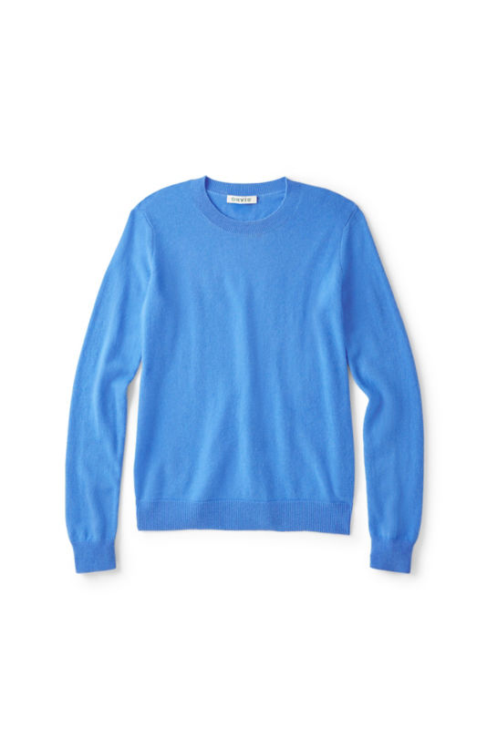 Cashmere Crewneck Sweater - BLUE JAY image number 0