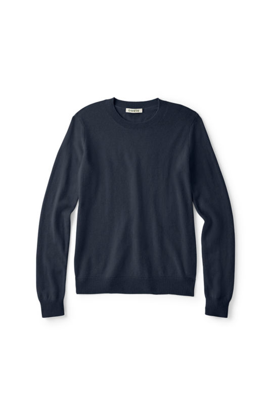 Cashmere Crewneck Sweater - DARK NAVY