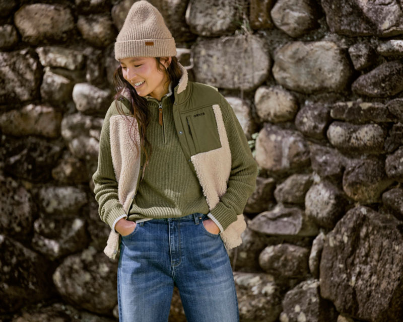 Mad River Snap Vest - BARLEY HEATHER