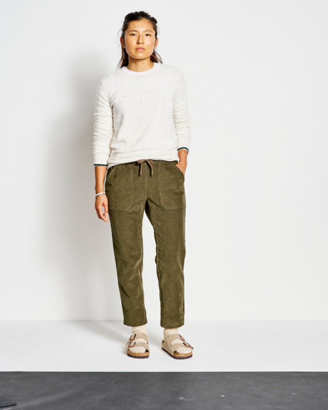 Explorer Knit Corduroy Ankle Pants | Orvis