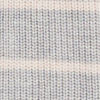 Textured Crew Sweater - LIGHT GRAY HEATHER/ECRU STRIPE