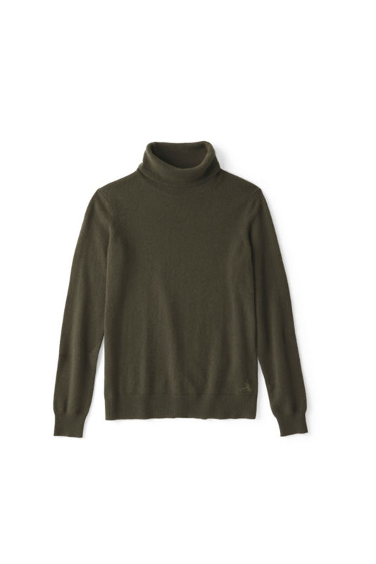Classic Cashmere Turtleneck - IVY