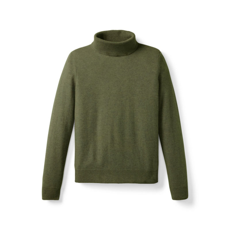 Classic Cashmere Turtleneck - ROSEMARY HEATHER