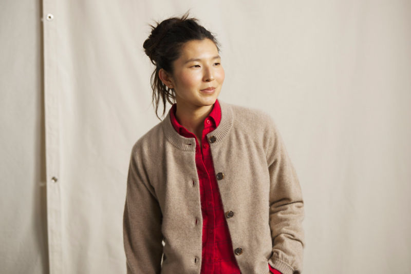 Boiled Cashmere Cardigan - OATMEAL HEATHER image number 1