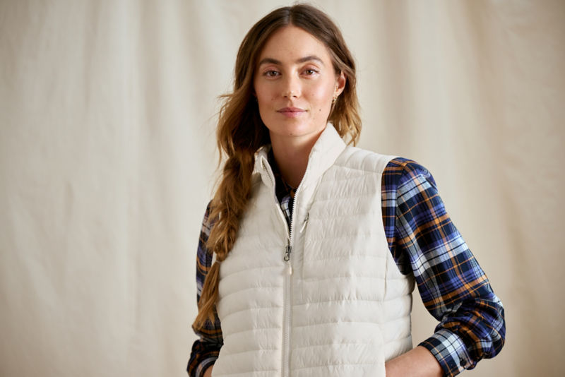 Women&rsquo;s Drift Vest - FIELD KHAKI/MOUNTAIN DUSK image number 2