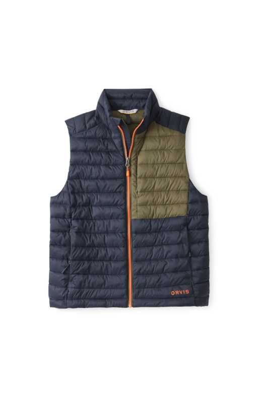 Women&rsquo;s Drift Vest - TRUE NAVY/TARRAGON/BLAZE image number 0