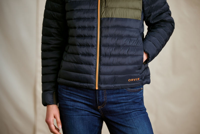 Women&rsquo;s Drift Jacket - TRUE NAVY/TARRAGON/BLAZE image number 2