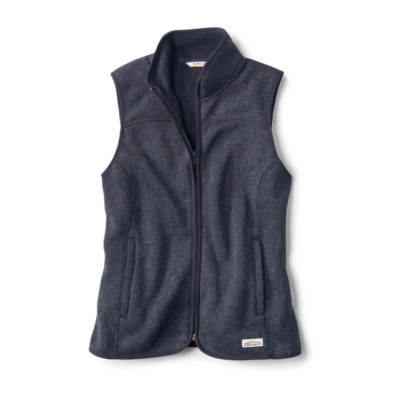 R65&trade; Sweater Fleece Vest - BLACK