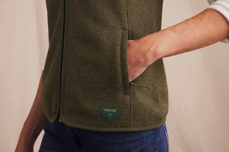 R65&trade; Sweater Fleece Vest - TARRAGON image number 1
