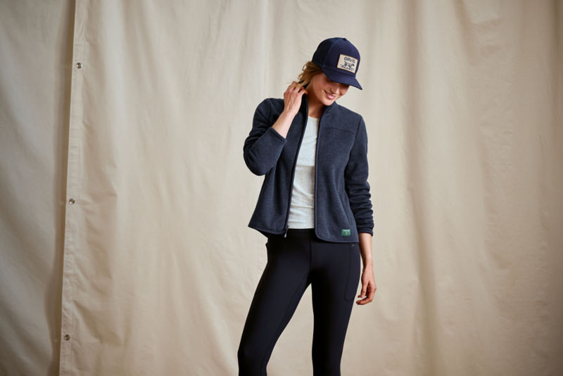 R65&trade; Sweater Fleece Jacket - TRUE NAVY