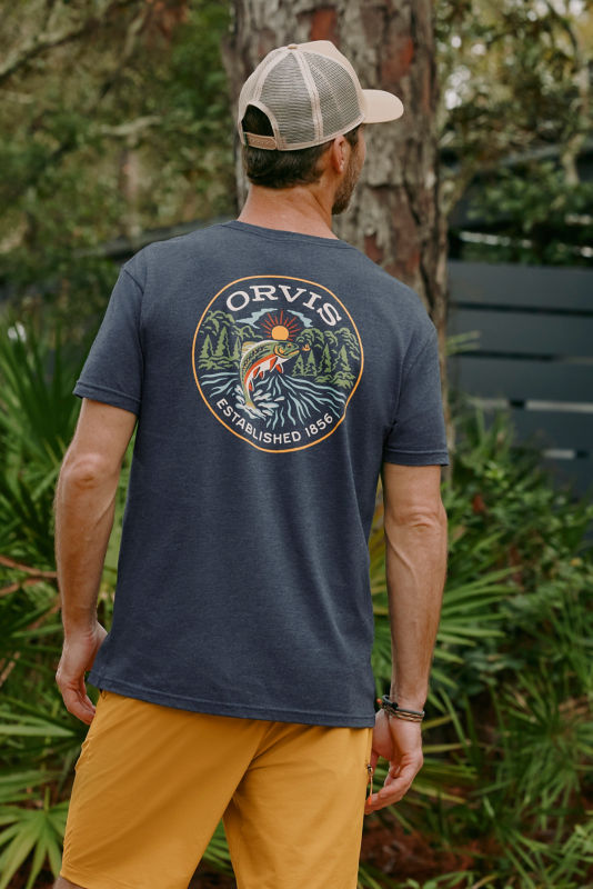 Spring Creek T-Shirt - NAVY