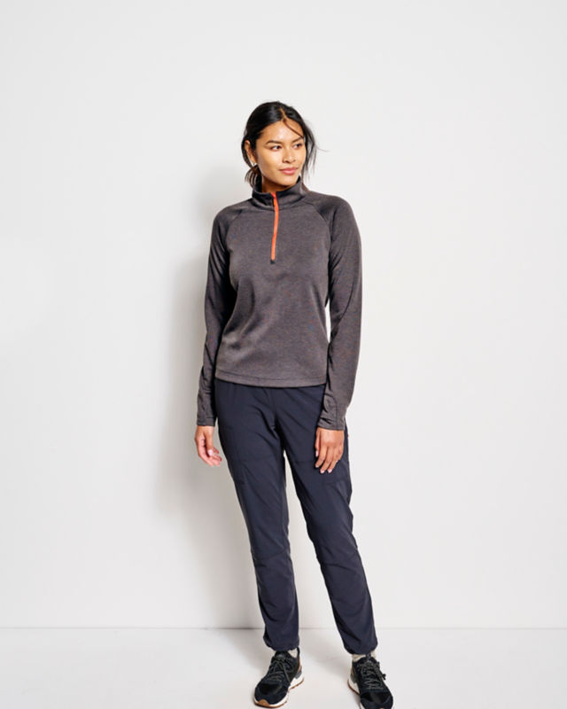 Stratton Quarter-Zip - CHARCOAL HEATHER