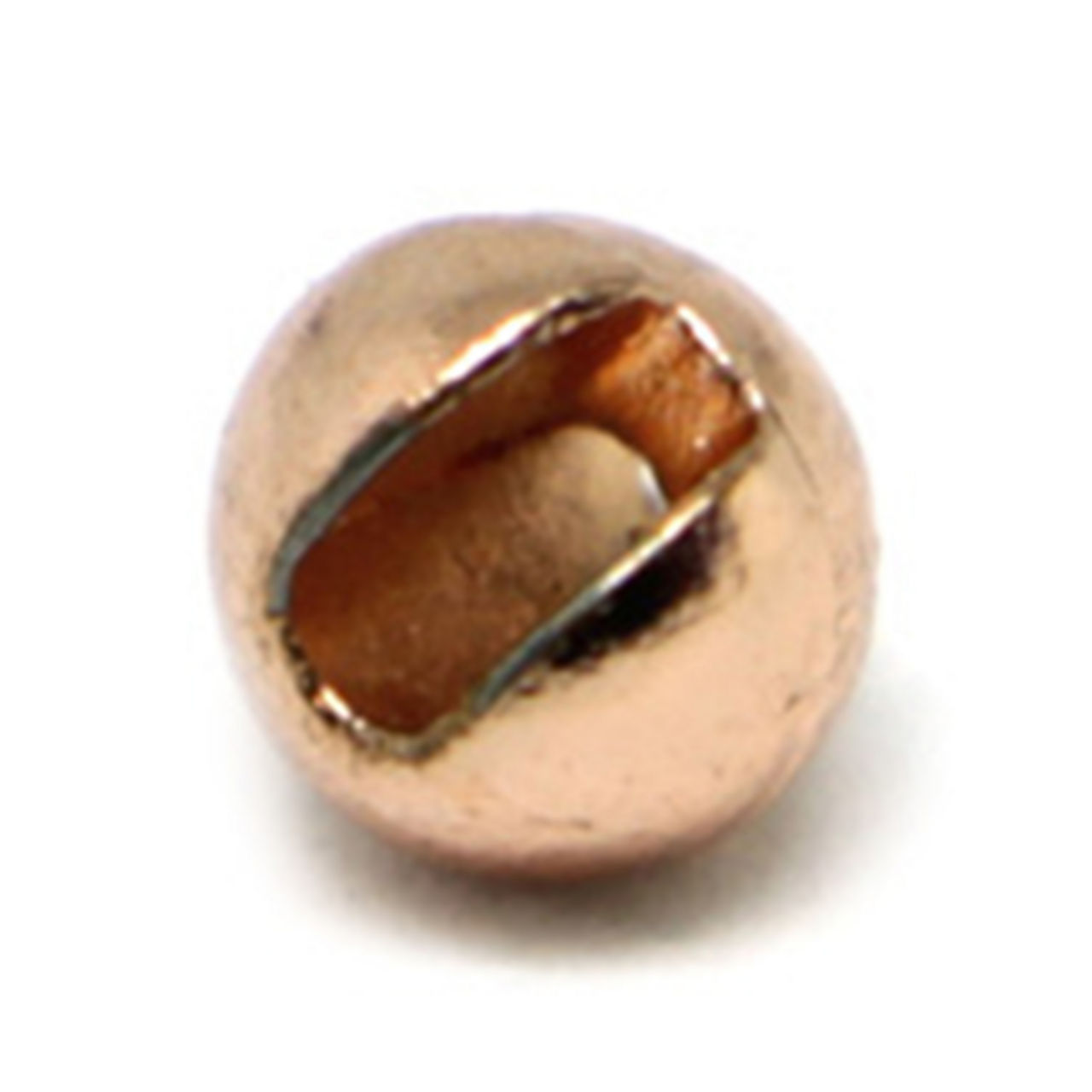 Fulling Mill Slotted Tungsten Beads - COPPER image number 0