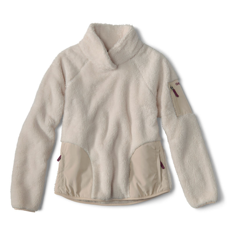 Birchwood Mockneck Sweatshirt - PALE STONE