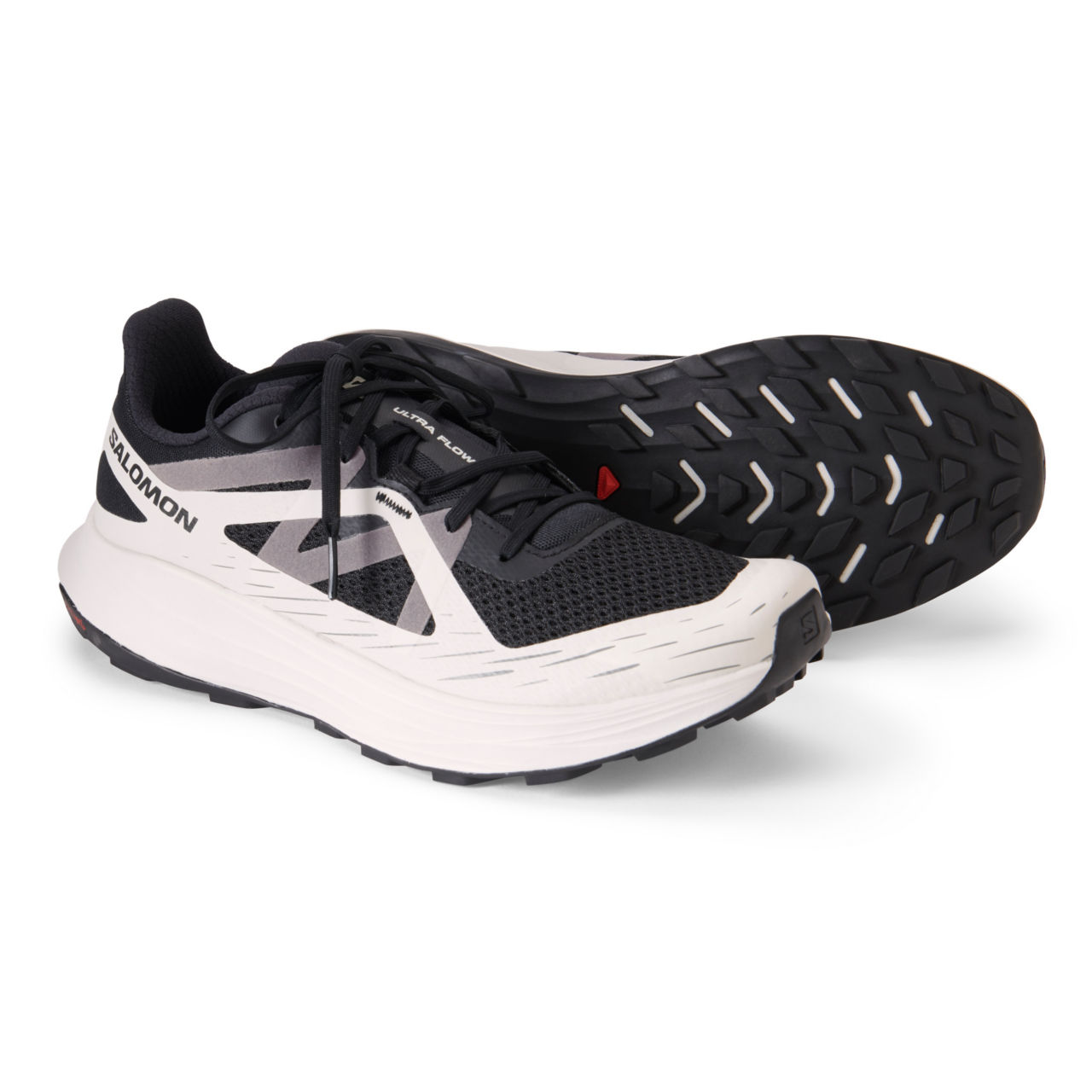 Salomon® Ultra Flow Running Shoes - BLACK/GRAY image number 0