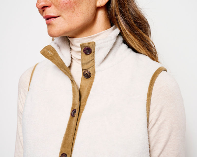 Heritage Sherpa Vest - ECRU image number 4