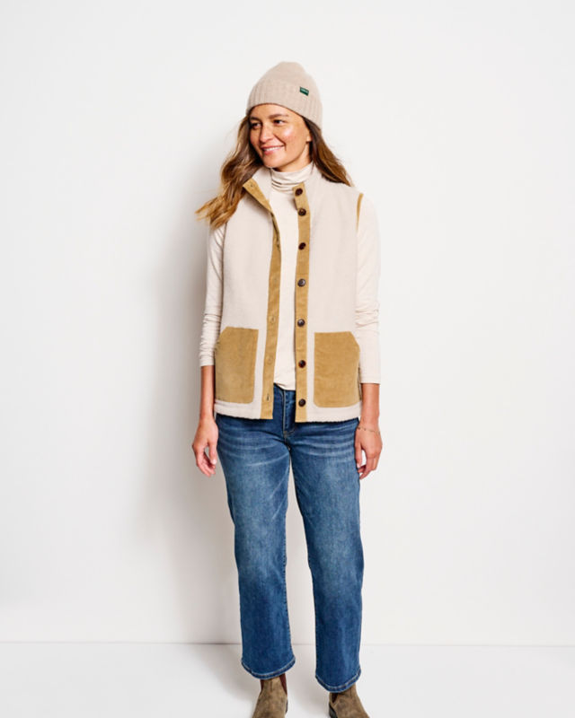 Heritage Sherpa Vest - ECRU image number 3