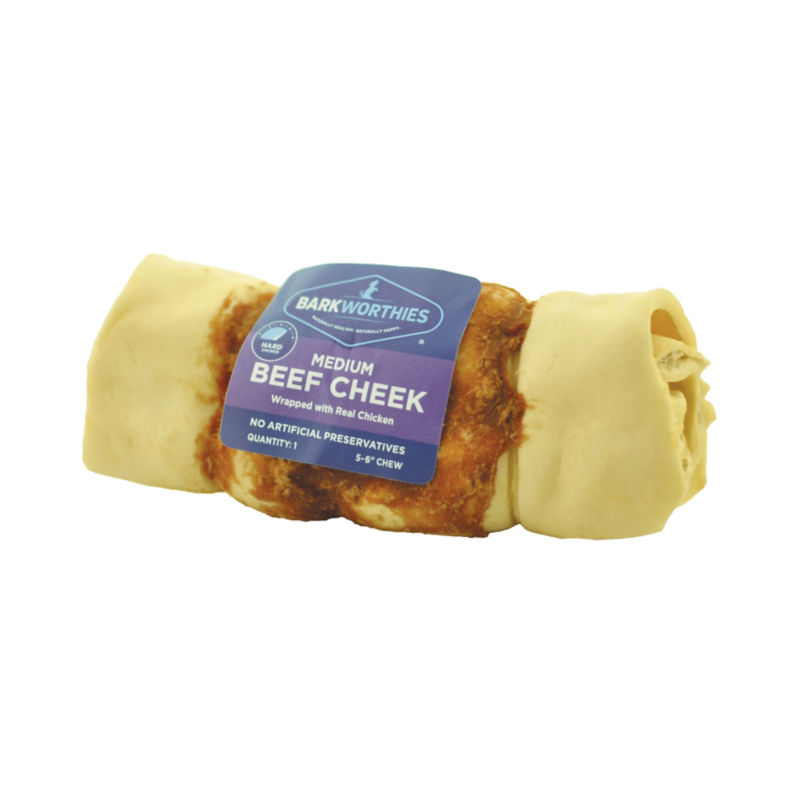 Chicken-Wrapped Beef Cheek Dog Chew - 