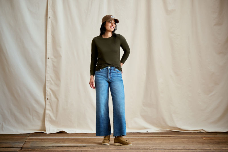 Kut from the Kloth&reg; Meg High-Rise Wide-Leg Jeans - FAMILY image number 0