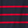Perfect True Crew Long-Sleeved Tee - NAVY/RED STRIPE
