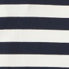 Perfect True Crew Long-Sleeved Tee - NAVY/SNOW STRIPE