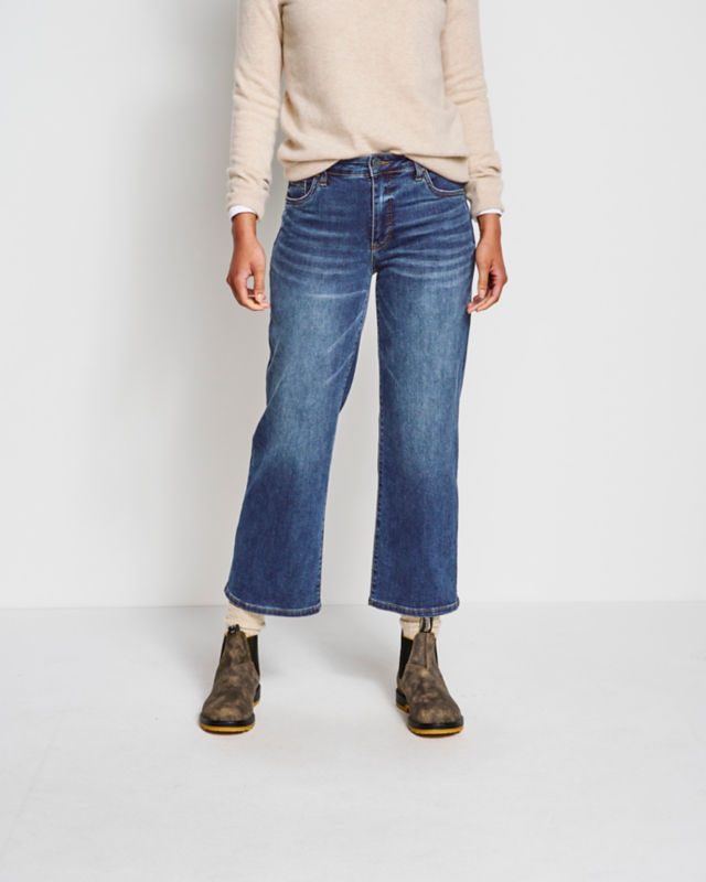 Kut from the Kloth&reg; Charlotte Denim Wide-Leg Cropped Jeans - RESOLVED image number 3