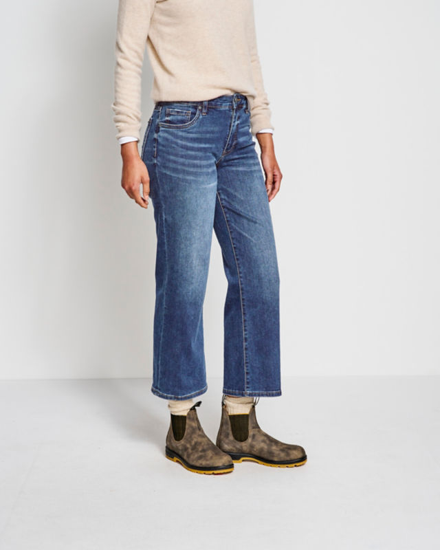 Kut from the Kloth&reg; Charlotte Denim Wide-Leg Cropped Jeans - RESOLVED image number 4