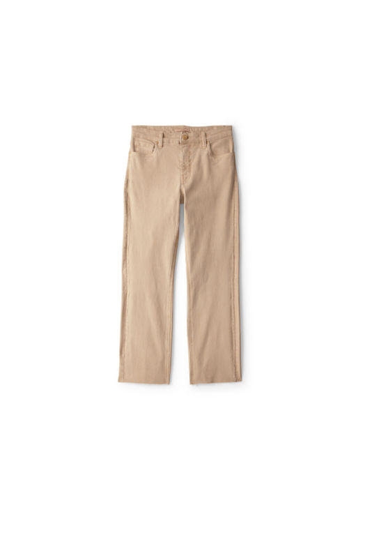 Kut from the Kloth&reg; Kelsey Cropped Flare Jeans - BISCUIT - EXCLUSIVE image number 6