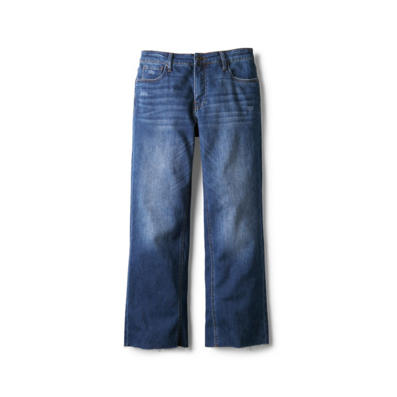 Kut from the Kloth&reg; Kelsey Cropped Flare Jeans - ROYAL image number 6