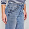 Kut from the Kloth® Kelsey Cropped Flare Jeans - LIGHT INDIGO HIRISE image number 3
