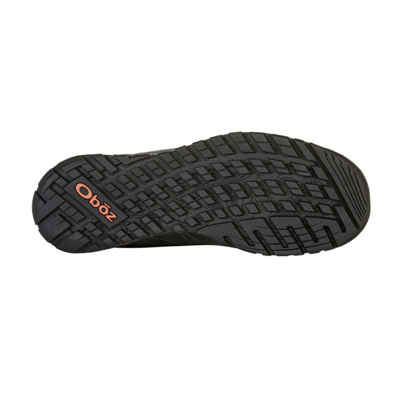Oboz&reg; Bozeman Low Leather Hiking Shoes - CHARCOAL image number 3