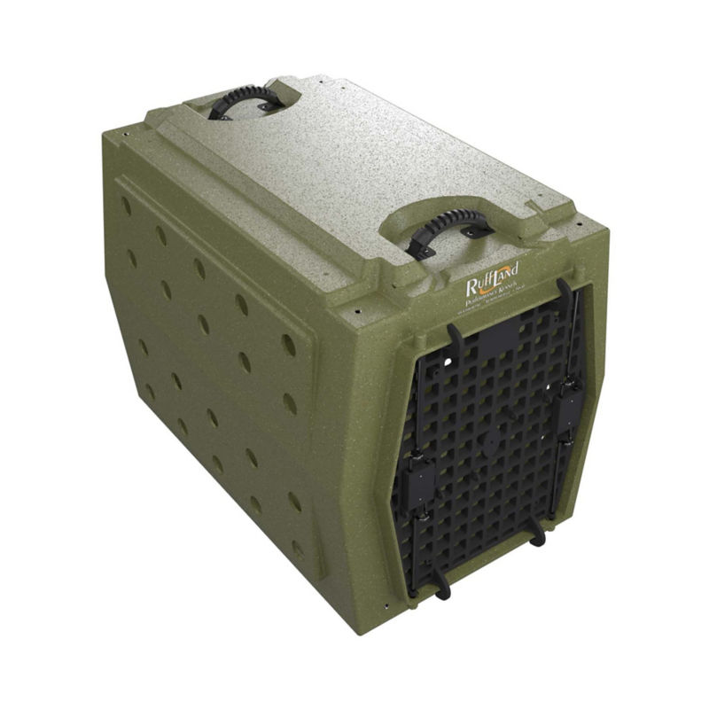 Ruff Land&trade; Performance Dog Kennel - OLIVE image number 0